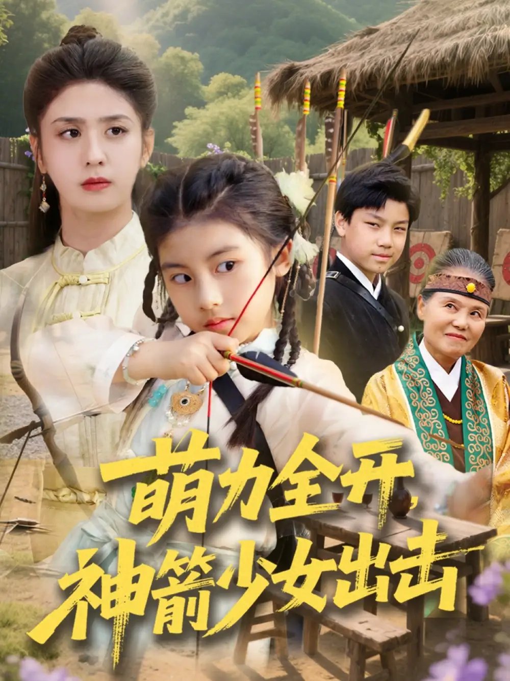 萌力全开，神箭少女出击（71集）黄谋&张辰